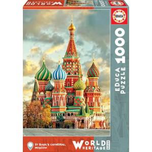 Puzzle de 1000 Piezas de Catedral de San Basilio