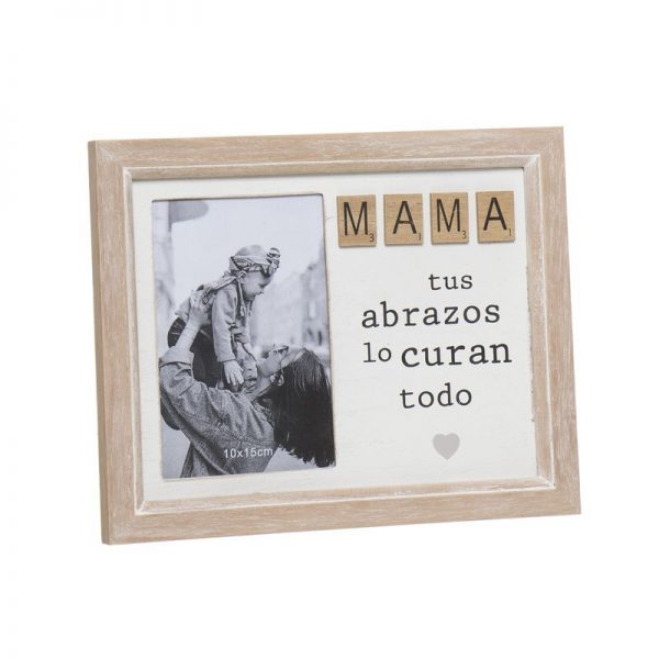 Portafotos de Mamá de 15x10cm de Madera