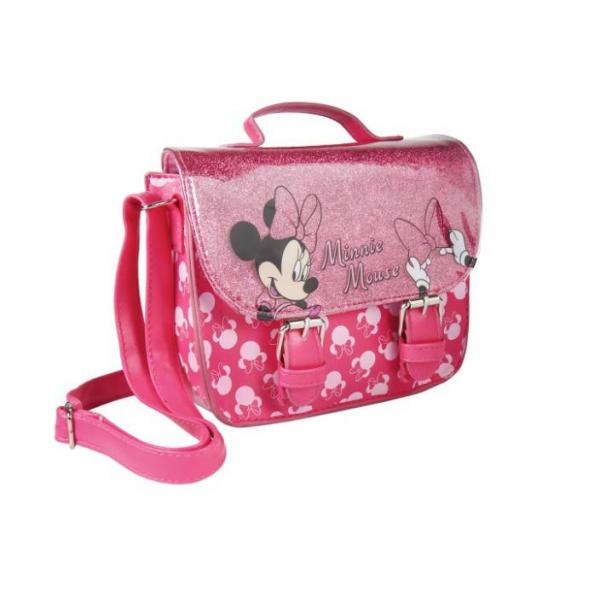Bolso Bandolera Polipiel de Minnie Mouse para Niña