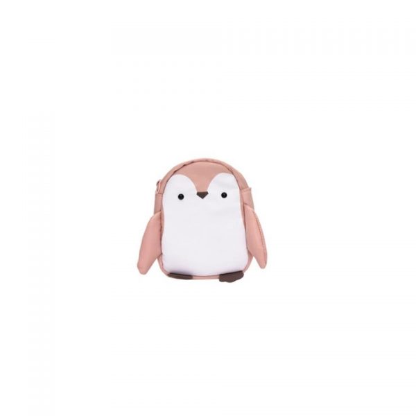 Bolso de Pingüino en Rosa para Niña
