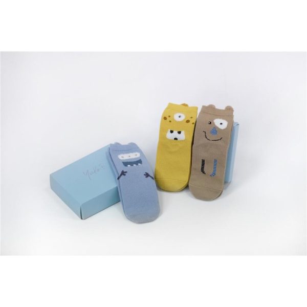 Caja de 3 Calcetines de Monstruos