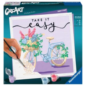 Colorea a Puntos Take it Easy