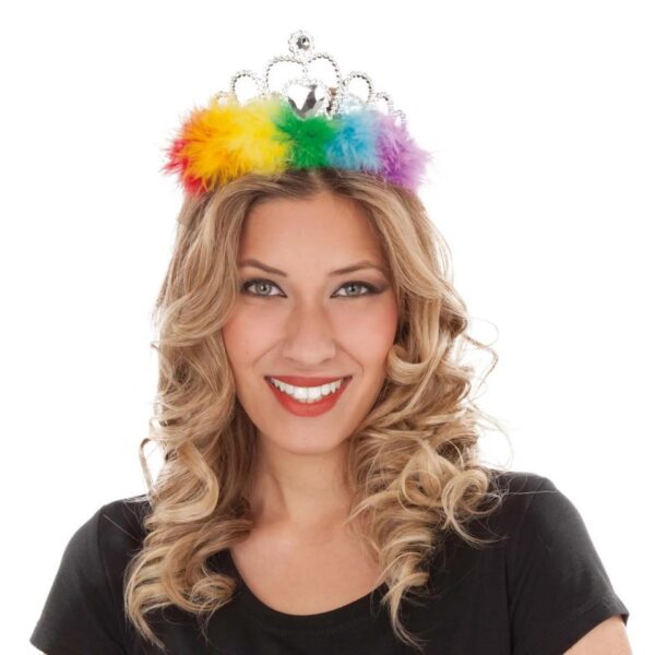 Diadema con Corona de Arcoiris