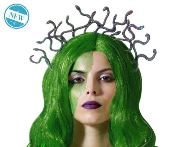 Diadema de Tocado de Serpientes
