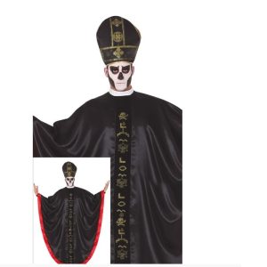 Disfraz de Cardenal Satánico para Hombre