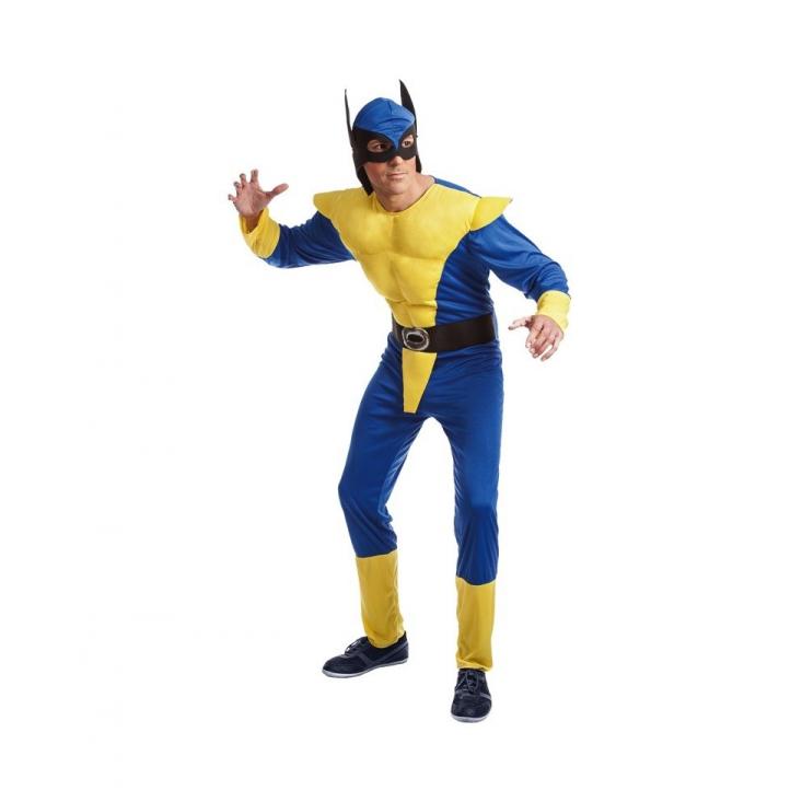 Disfraz de Lobo Amarillo Heroe para Hombre
