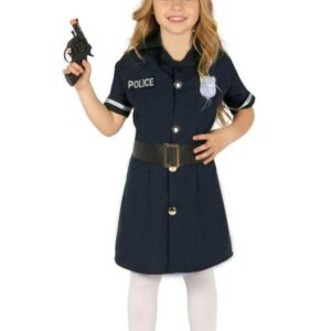 Disfraz de Policía con Falda para Niña