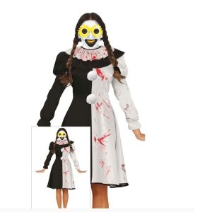 Disfraz de Terrorific Payasa para Mujer