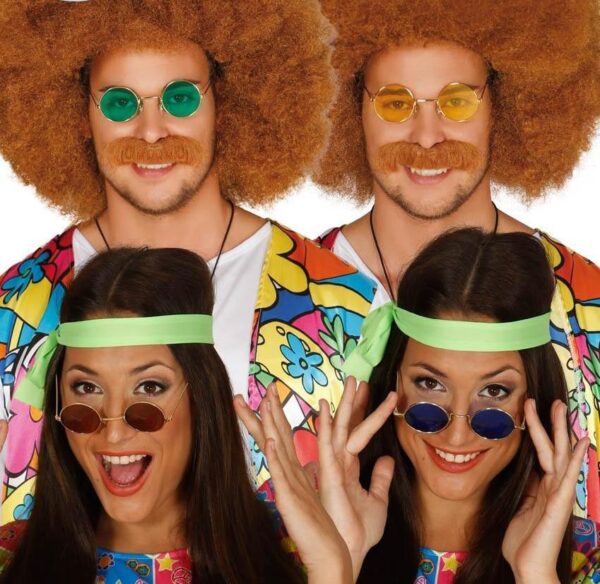 Gafas de Hippie de Colores Pequeñas