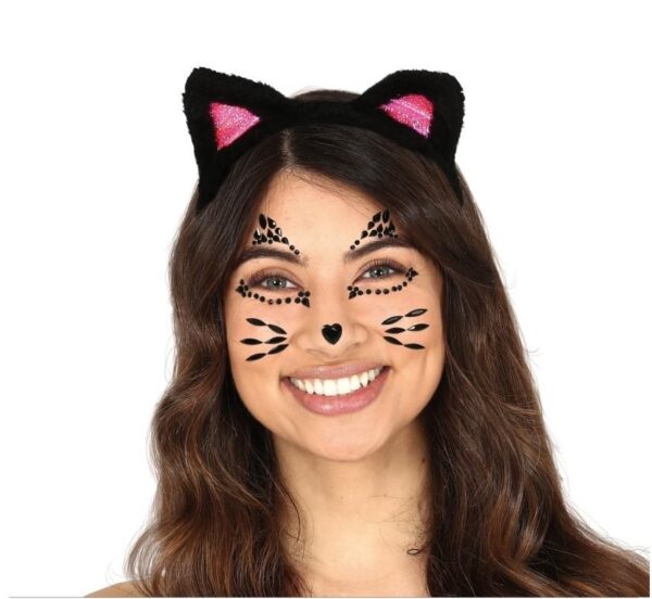 Joya Facial Adhesiva Gatita