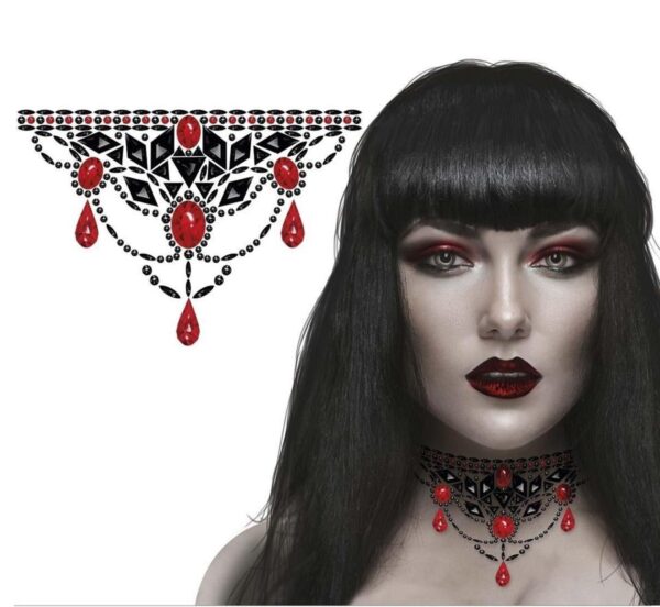 Joyas Faciales Cuello Gótica