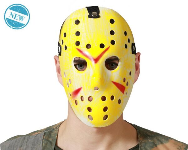 Máscara de Halloween Amarillo