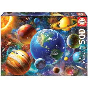 Puzzle Sistema Solar de 500 Piezas