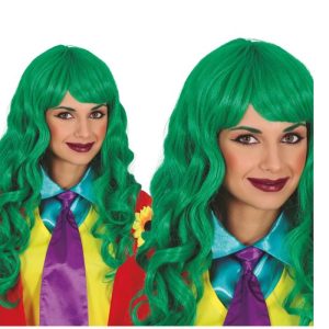 Peluca Melena Verde