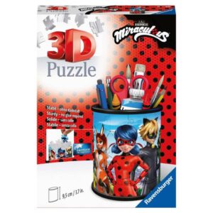 Portalápices 3D de LadyBug