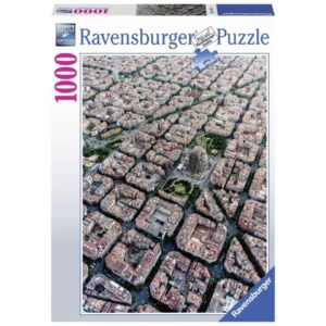 Puzzle de 1000 Piezas de Vista Aérea de Barcelona