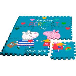 Puzzle de Goma Eva de Peppa Pig de 9 Piezas