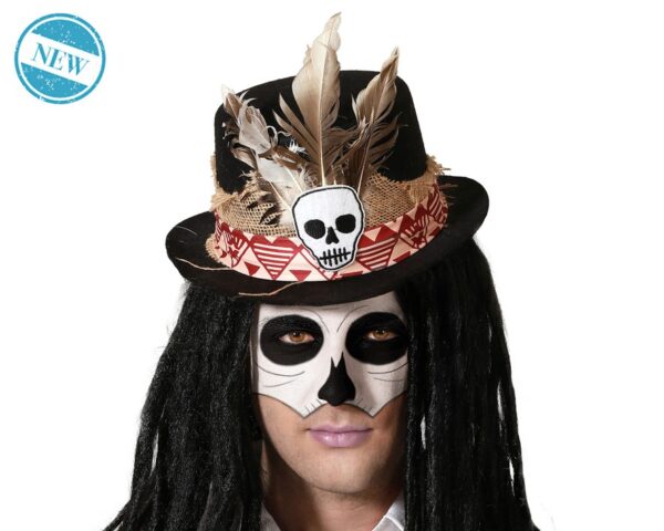 Sombrero Vudú Negro