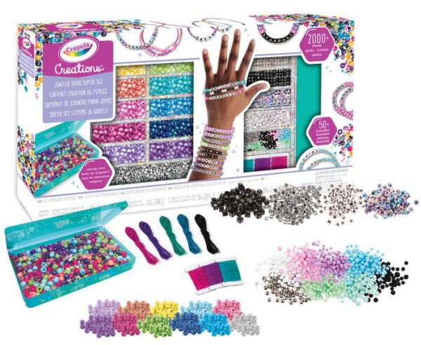 Super Set de Letras y Joyas 2000 Piezas
